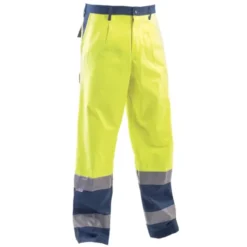 Pantalone da Lavoro Multitasche Alta visibilità 100% cotone P&P Loyal AVB02 110