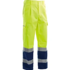 Pantalone da Lavoro Multitasche Alta visibilità 100% cotone P&P Loyal AVB02 204