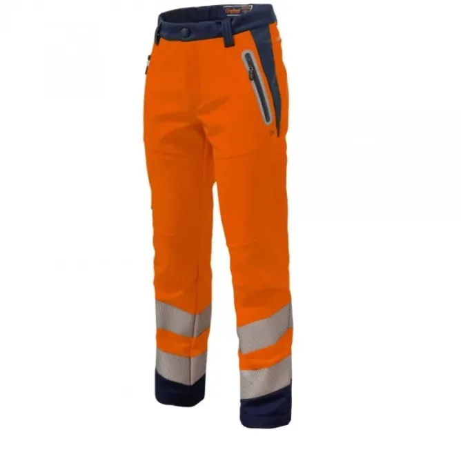 Pantalone da Lavoro Softshell Alta Visibilità Stretch Multitasche Molinel Luklight 0794.9999.065