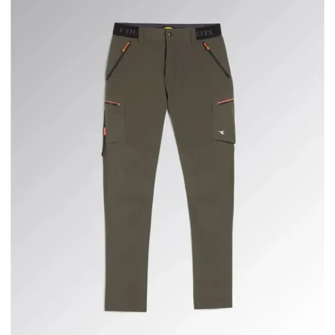 Pantalone Da Lavoro Stretch Multitasche Diadora Utility Shadow 702.182039
