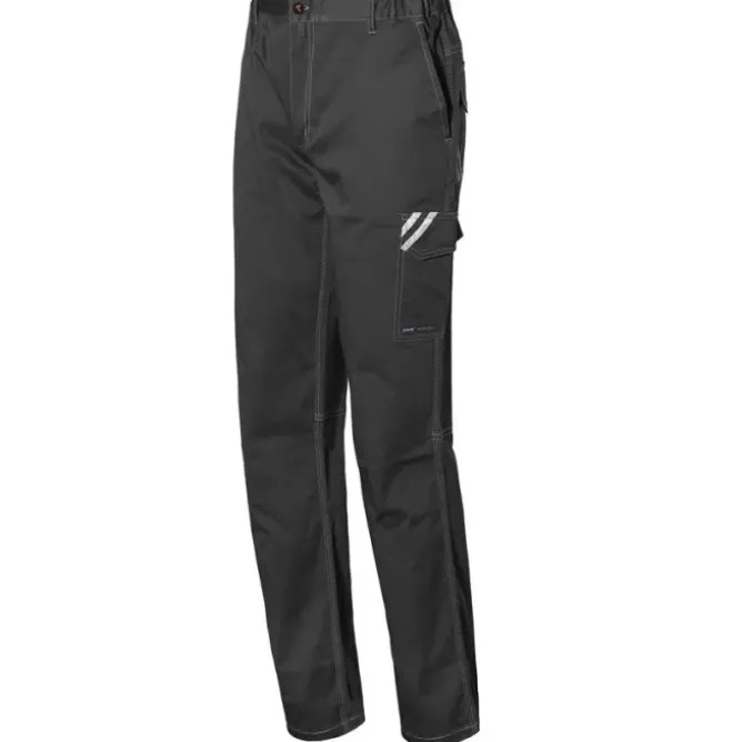 Pantalone da lavoro Stretch Multitasche Issa Line Start Heavy 8036BW