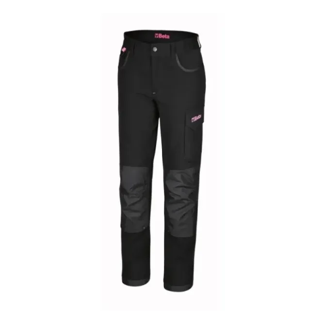 Pantalone da Lavoro Stretch Multitasche Beta Lady Cotton 7818LN
