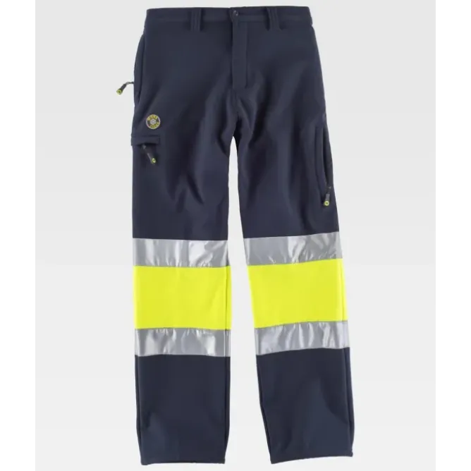 Pantalone da Lavoro Workshell Alta Visibilità S9820 - Workteam
