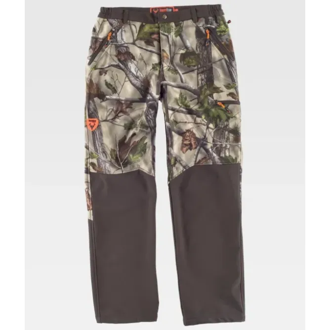 Pantalone da Lavoro Workshell Stretch Caccia S8365 - Workteam