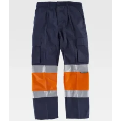 Pantalone da Lavoro Workteam Multitasche Alta Visibilità C4018