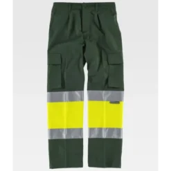 Pantalone da Lavoro Workteam Multitasche Alta Visibilità C4018