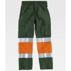Pantalone da Lavoro Workteam Multitasche Alta Visibilità C4018