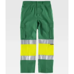 Pantalone da Lavoro Workteam Multitasche Alta Visibilità C4018