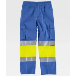 Pantalone da Lavoro Workteam Multitasche Alta Visibilità C4018