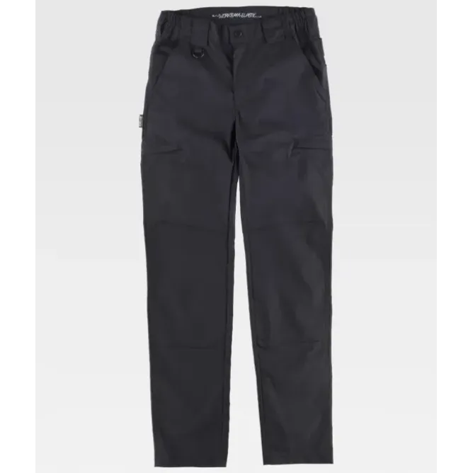 Pantalone da Lavoro Workteam Multitasche Stretch Slim B4033