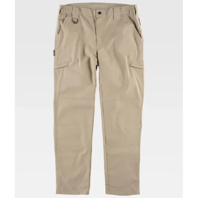 Pantalone da Lavoro Workteam Multitasche Stretch Slim B4033