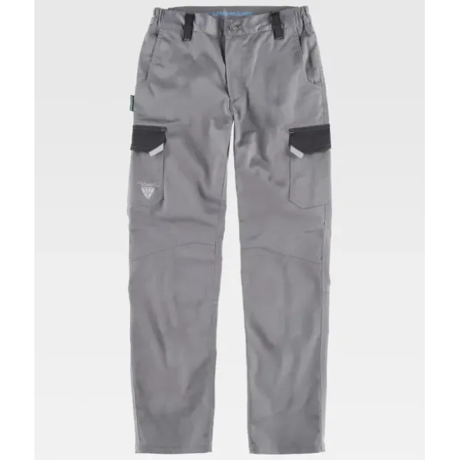 Pantalone da Lavoro Workteam Stretch Multitasche WF2855