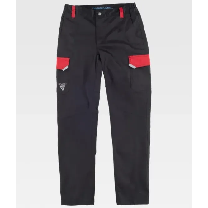 Pantalone da Lavoro Workteam Stretch Multitasche WF2855