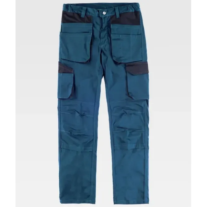 Pantalone da Lavoro Workteam Multitasche Stretch WF2650