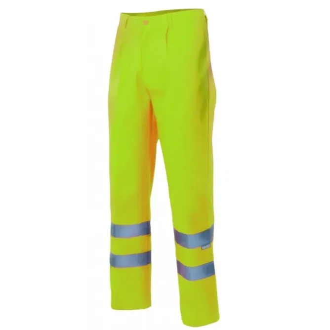 Pantalone foderato da Lavoro Alta Visibilità Multitasche Velilla F160