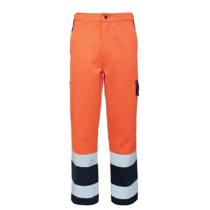 Pantalone invernale da Lavoro Alta Visibilità Multitasche Rossini Hi-Vis A00131
