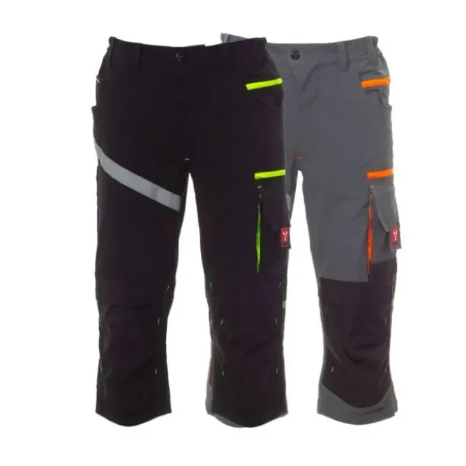 Pantalone Unisex da Lavoro 3/4 Multitasche Stretch Payper Next 4W Pirate