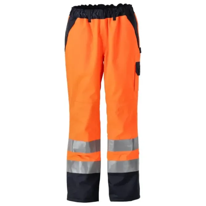 Pantaloni da Lavoro Alta Visibilità Multitasche Impermeabile Linz Mascot 07090-880