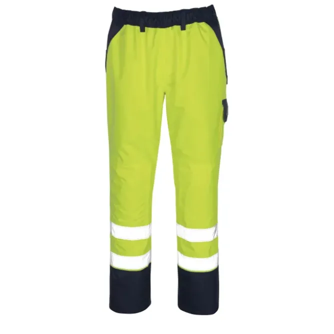 Pantaloni da Lavoro Alta Visibilità Multitasche Impermeabile Linz Mascot 07090-880