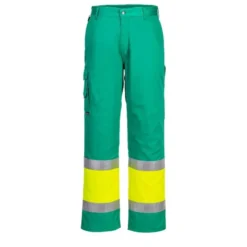 Pantaloni da Lavoro Alta Visibilità Multitasche Leggeri Portwest L049