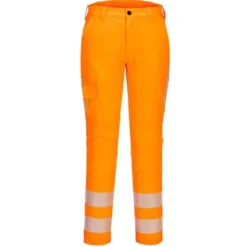 Pantaloni da Lavoro Alta Visibilità Multitasche Stretch Portwest R440
