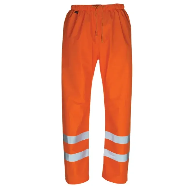 Pantaloni da Lavoro Alta Visibilità Impermeabili Antivento Wolfsberg Mascot 50102-814