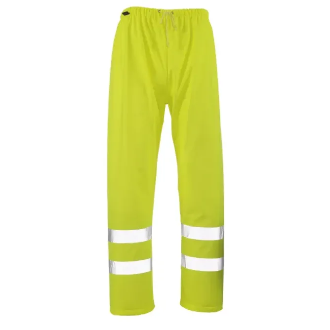 Pantaloni da Lavoro Alta Visibilità Impermeabili Antivento Wolfsberg Mascot 50102-814