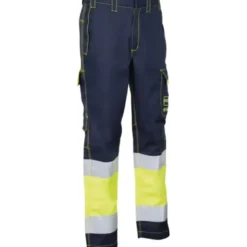 Pantaloni da Lavoro Alta Visibilità Multitasche Invernali Cofra Flarend V613-0-03
