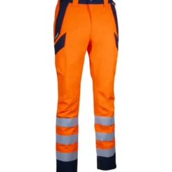 Pantaloni da Lavoro Alta Visibilità Multitasche Invernali Cofra Charring V611-0-03