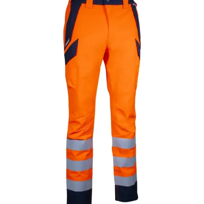 Pantaloni da Lavoro Alta Visibilità Multitasche Invernali Cofra Charring V611-0-03