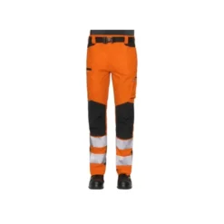 Pantaloni Da Lavoro Alta Visibilità Multitasche Stretch Issa Line Extreme Hi Vis 8450NB