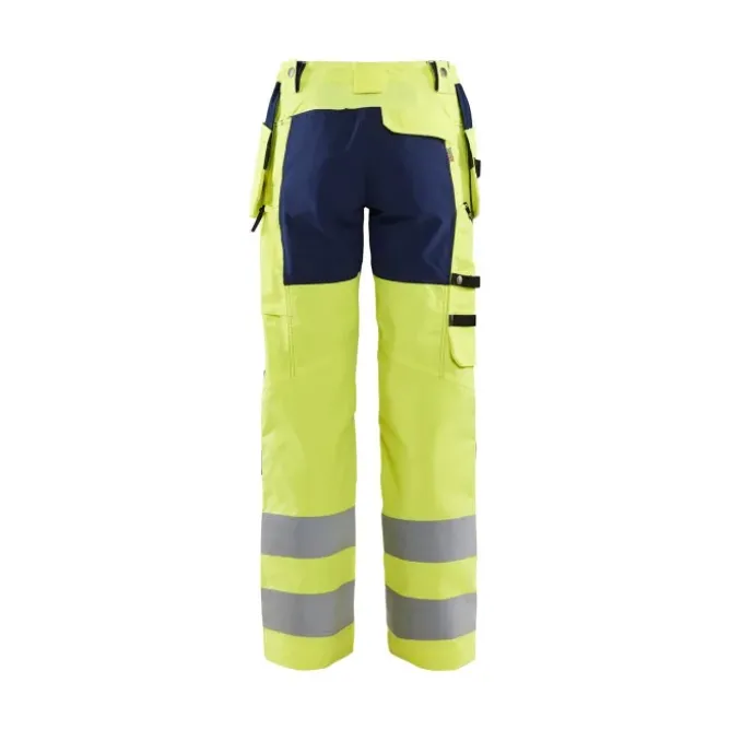 Pantaloni da Lavoro Alta Visibilità Stretch Multitasche Blaklader Donna 716318113389C42