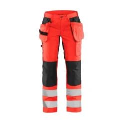 Pantaloni da Lavoro Alta Visibilità Stretch Multitasche Blaklader Donna 716318113389C42