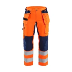 Pantaloni da Lavoro Alta Visibilità Stretch Multitasche Blaklader Donna 716318113389C42