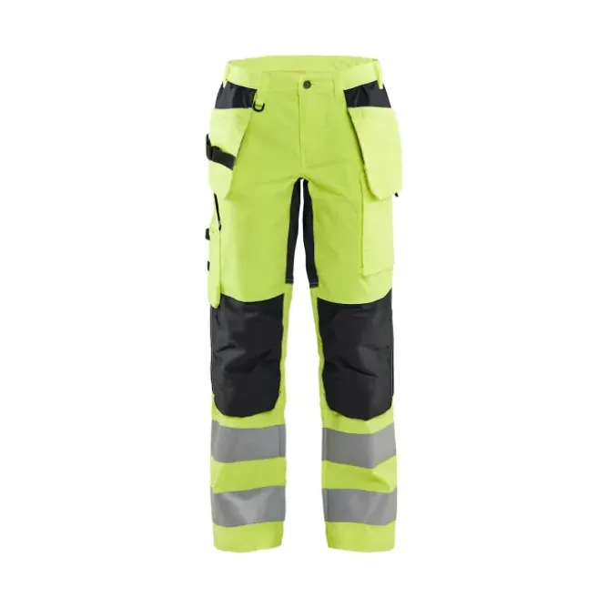 Pantaloni da Lavoro Alta Visibilità Stretch Multitasche Blaklader Donna 716318113389C42