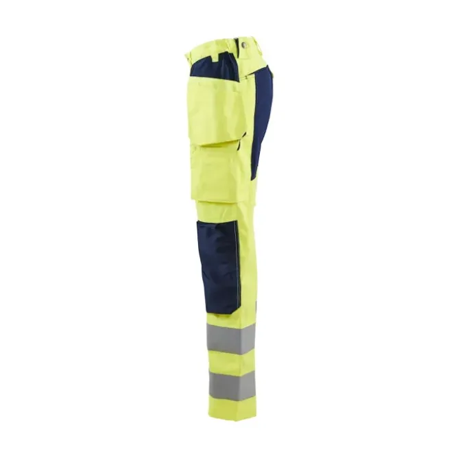 Pantaloni da Lavoro Alta Visibilità Stretch Multitasche Blaklader Donna 716318113389C42