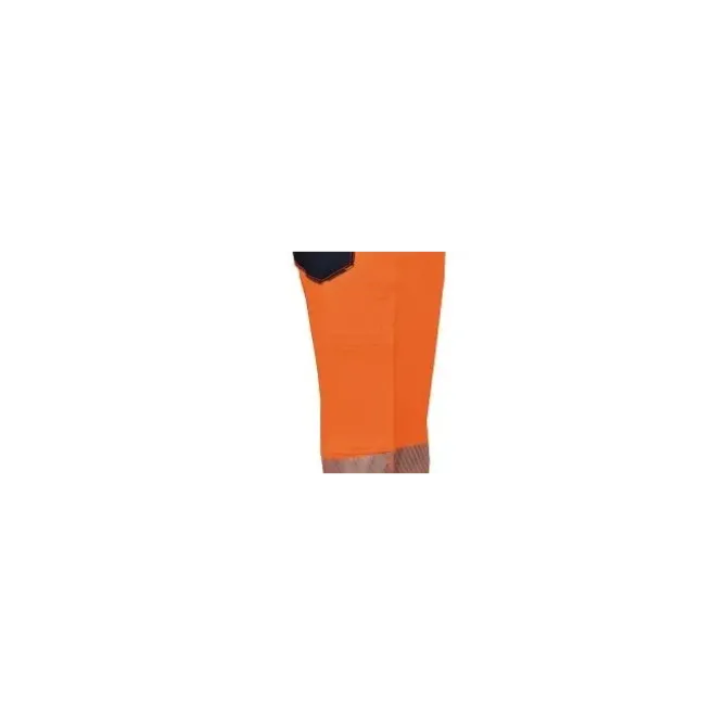 Pantaloni da Lavoro Alta Visibilità Stretch Elasticizzati Multitasche Cofra Guaitire V601-0-02