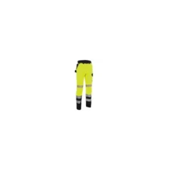Pantaloni da Lavoro Alta Visibilità Stretch Elasticizzati Multitasche Cofra Guaitire V601-0-02