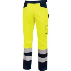 Pantaloni da Lavoro Alta Visibilità Multitasche U-Power Radiant HL157YF