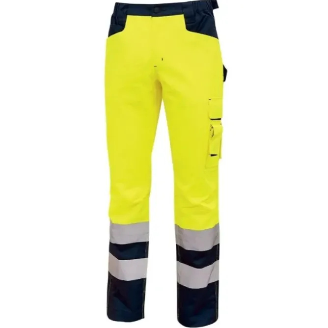 Pantaloni da Lavoro Alta Visibilità Multitasche U-Power Radiant HL157YF