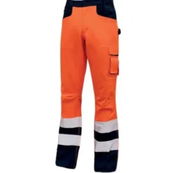 Pantaloni da Lavoro Alta Visibilità Multitasche U-Power Radiant HL157YF