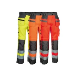 Pantaloni da Lavoro Alta Visibilità Multitasche Cofra Blinding V078-0-00