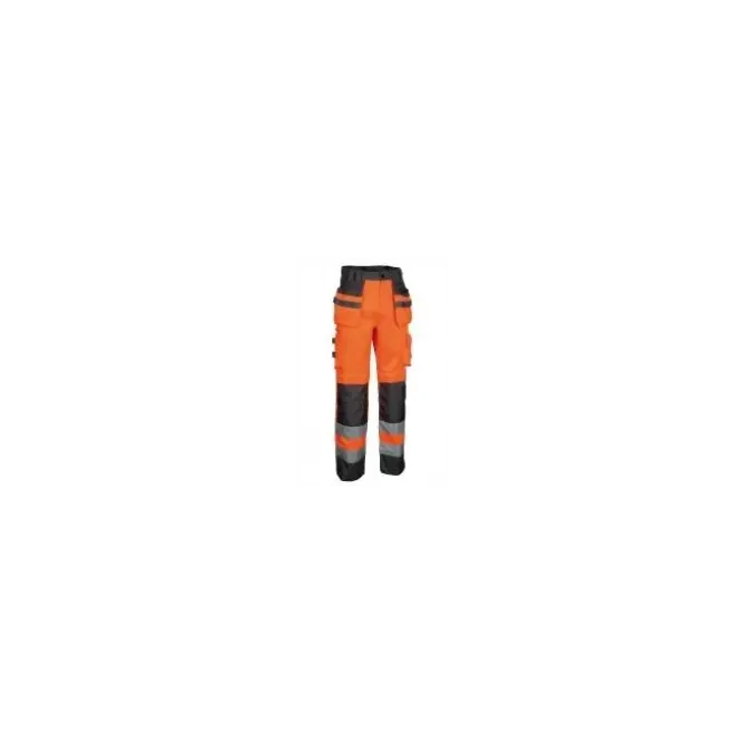 Pantaloni da Lavoro Alta Visibilità Multitasche Cofra Blinding V078-0-00