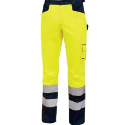Pantaloni da Lavoro Alta Visibilità Multitasche U-Power Beacon HL156YF