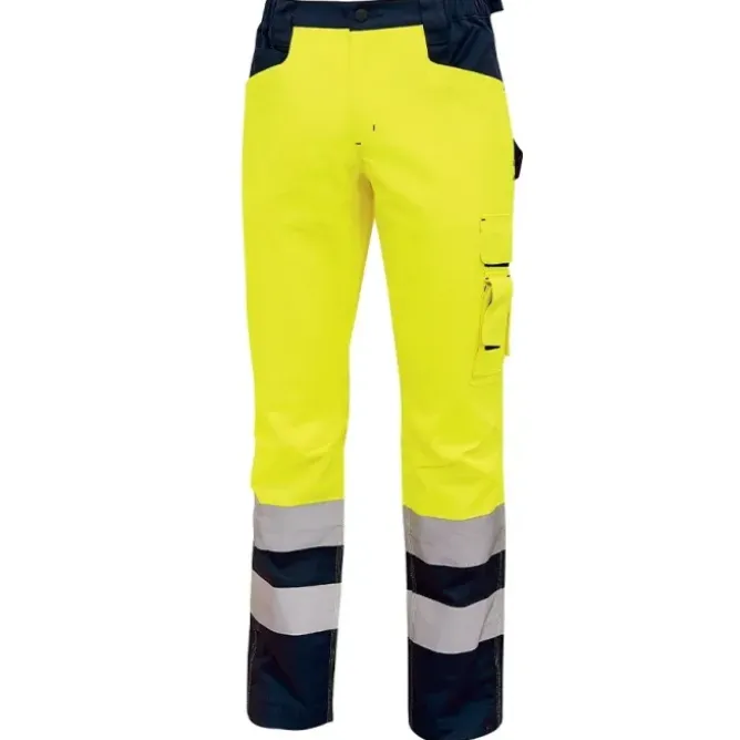 Pantaloni da Lavoro Alta Visibilità Multitasche U-Power Beacon HL156YF