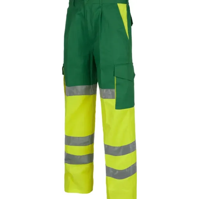 Pantaloni da lavoro Alta visibilità rinforzati - Workteam C3314