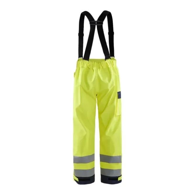 Pantaloni da lavoro alta visibilità multitasche impermeabili Blaklader ignifugo level 2 131320223389L
