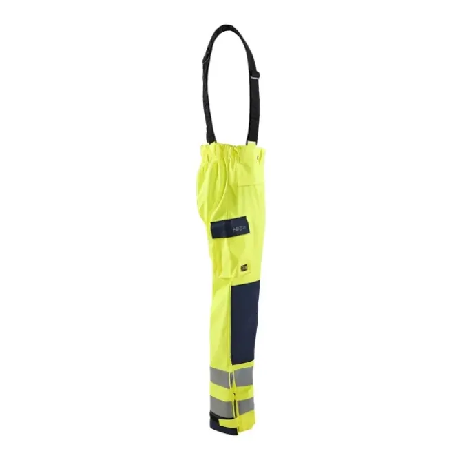 Pantaloni da lavoro alta visibilità multitasche impermeabili Blaklader ignifugo level 2 131320223389L
