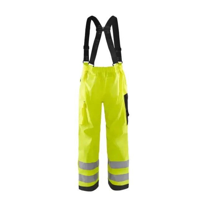 Pantaloni da lavoro alta visibilità multitasche impermeabili Blaklader sovra pantaloni Level 3 130620053300L
