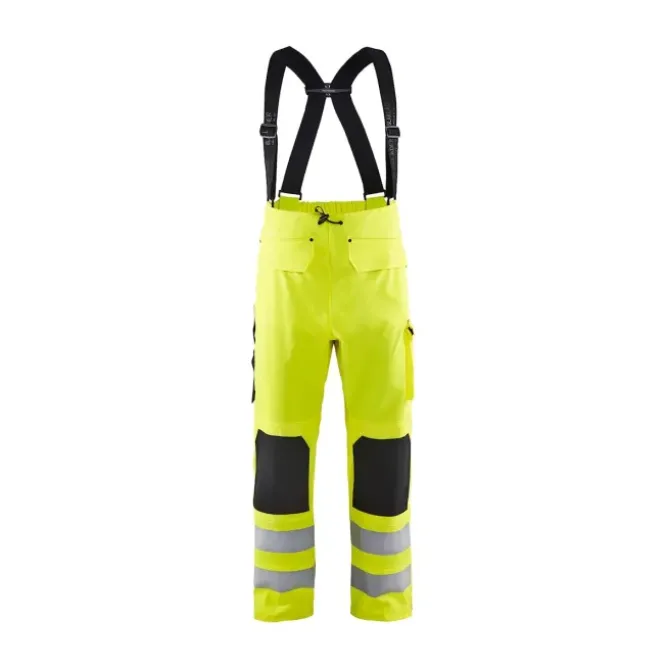 Pantaloni da lavoro alta visibilità multitasche impermeabili Blaklader sovra pantaloni Level 3 130620053300L